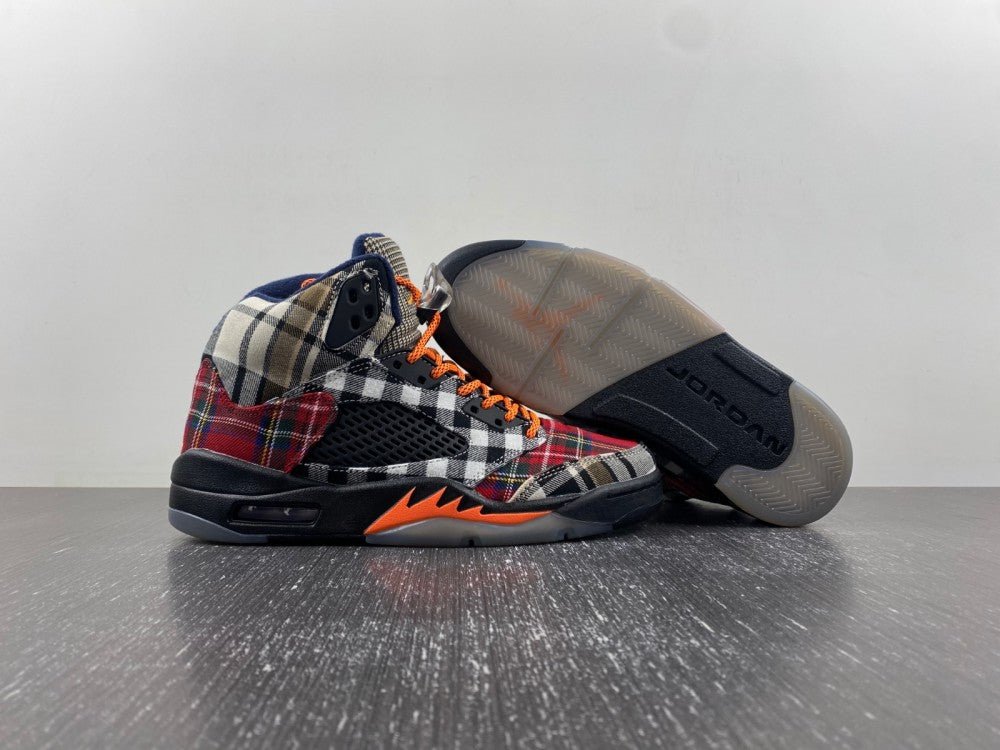 JORDAN 5 bold plaid multi-colorway - Image 3