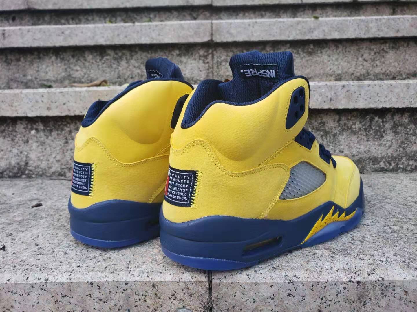 Jordan 5 Retro 'Michigan' - Image 4