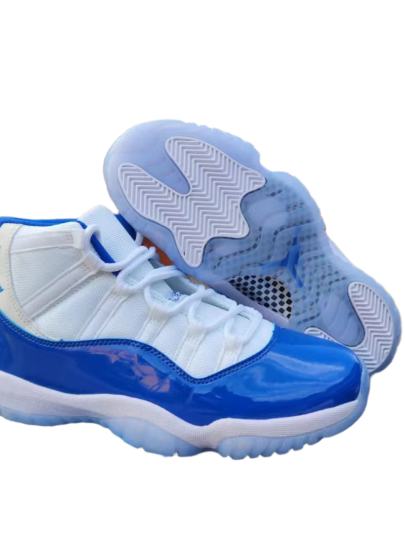 JORDAN 11 Blue and White