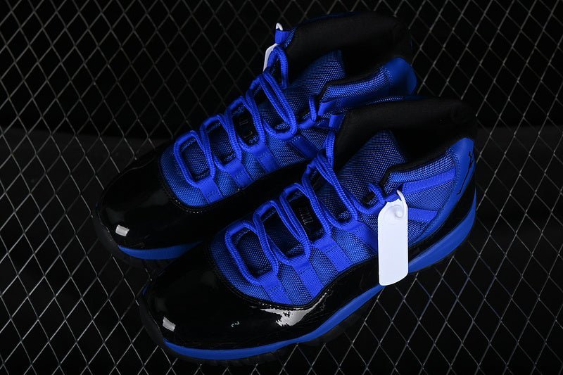 AIR JORDAN 11 RETRO BLACK/BLUE - Image 4