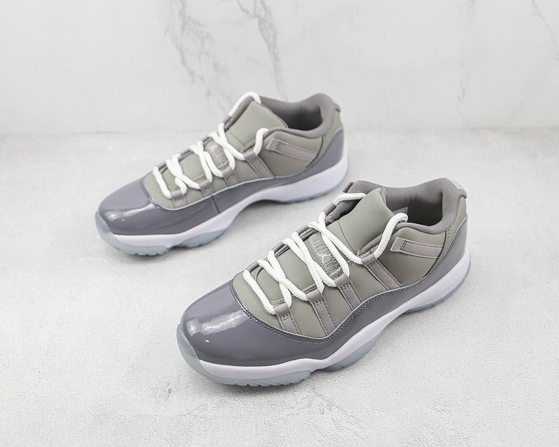 AIR JORDAN 11 RETRO LOW BG MEDIUM GREY/WHITE-GUNSMOKE - Image 6