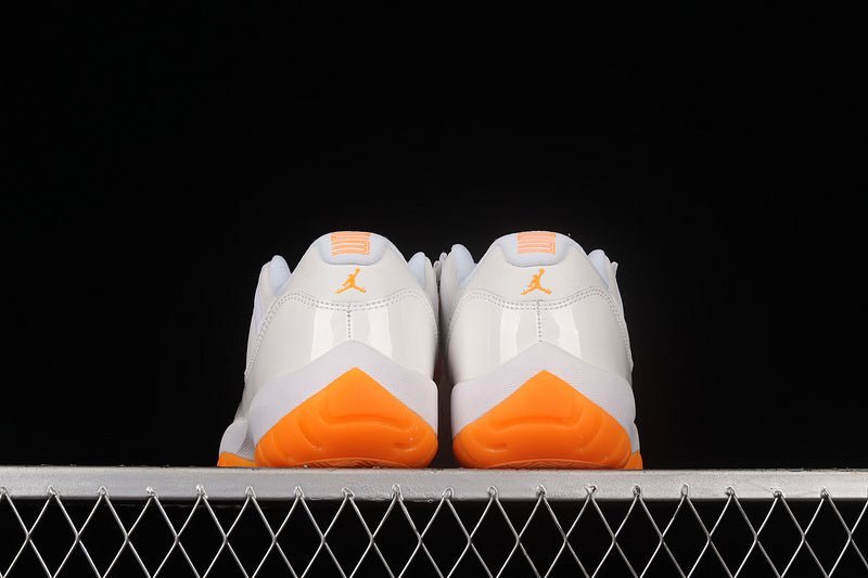 AIR JORDAN 11 RETRO LOW WHITE/BRIGHT CITRUS - Image 5