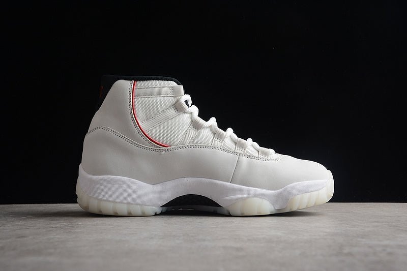 AIR JORDAN 11 RETRO PLATINUM TINT/SAIL-UNIVERSITY RED - Image 3