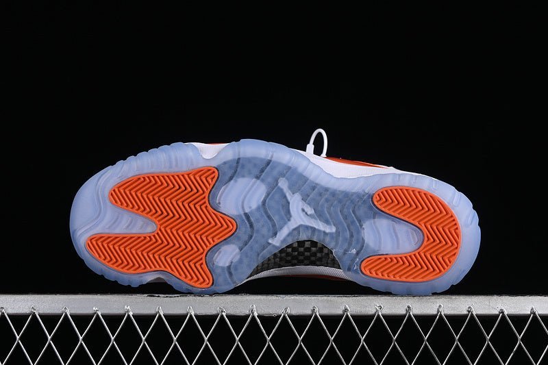 AIR JORDAN 11 RETRO WHITE/ORANGE - Image 4