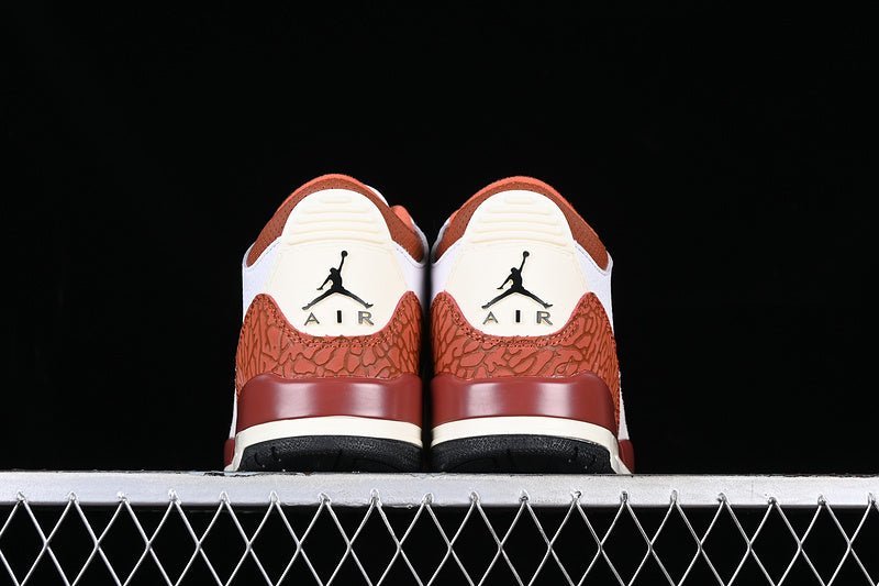 AIR JORDAN 3 RETRO GS MARS STONE WHITE/BLACK/MARS STONE/TEAM ORANGE - Image 5