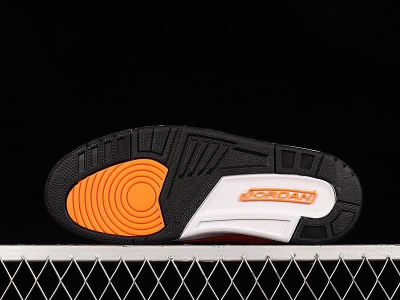 AIR JORDAN 3 RETRO ORANGE/WHITE/BLACK - Image 4