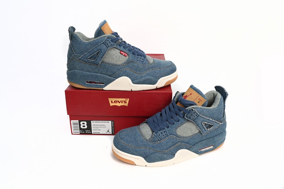 Air Jordan 4 Levi's Blue - Image 4