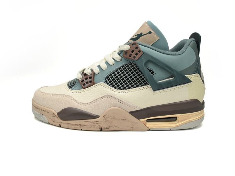 Air Jordan 4 Retro Blue Grey Brown