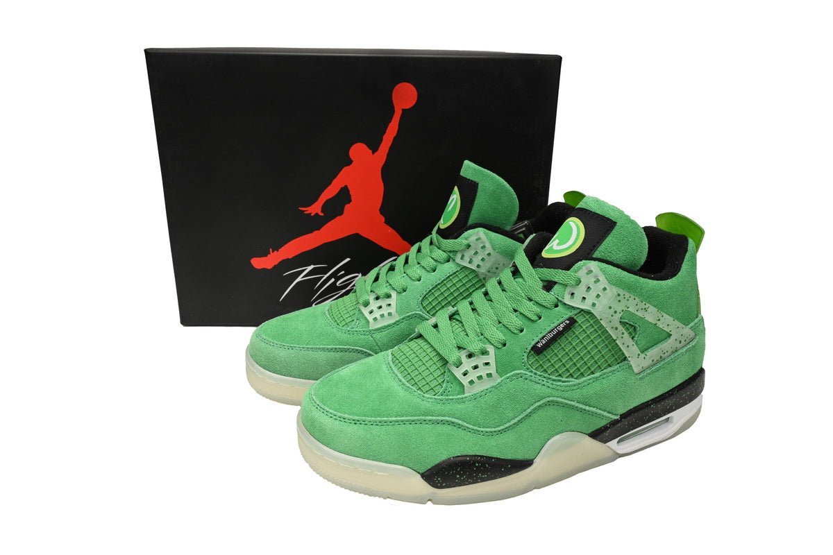 Air Jordan 4 Retro Emerald Green Black - Image 3