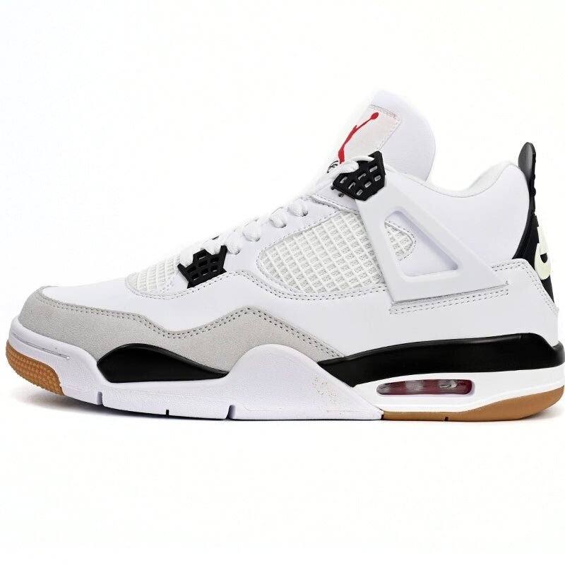 Air Jordan 4 White Black