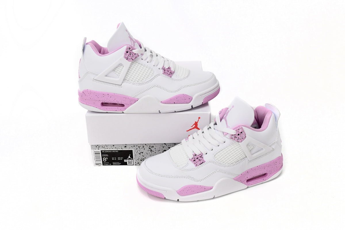 Air Jordan 4 White Pink - Image 6
