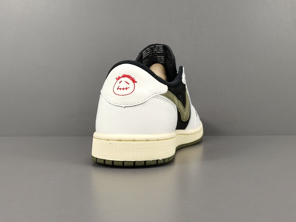 JORDAN 1 LOW x TRAVIS SCOTT OLIVE - Image 8