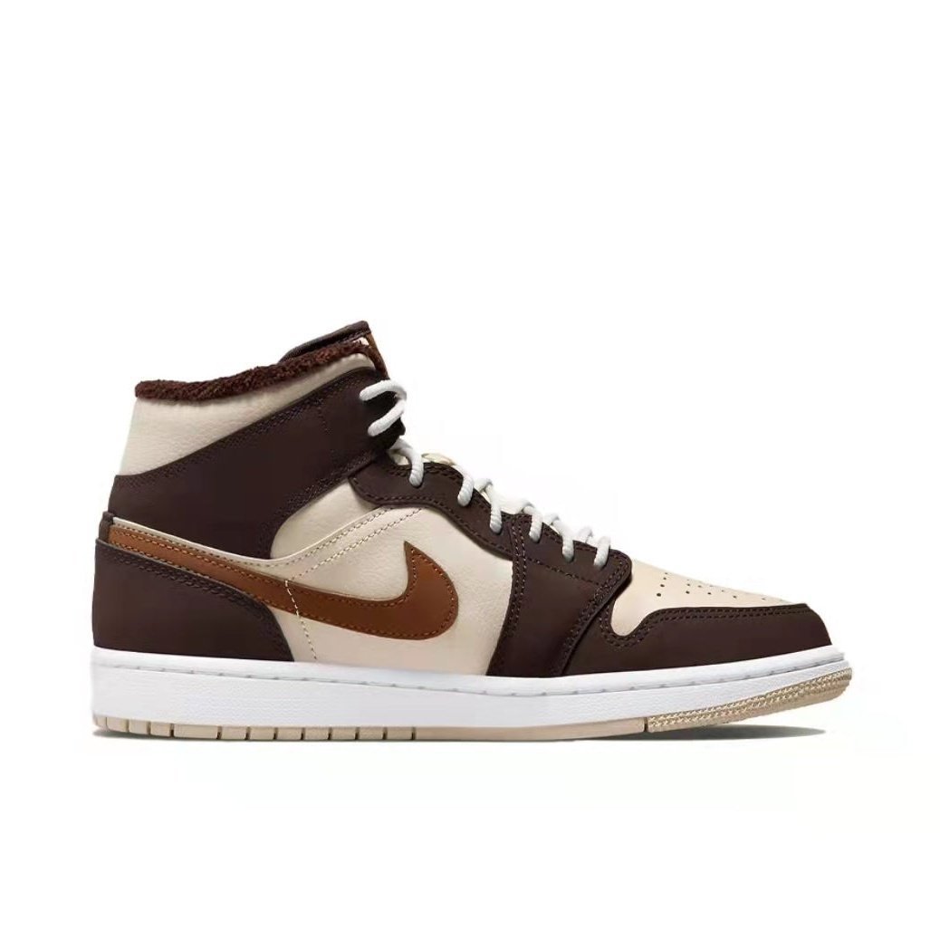 JORDAN 1 MID SE x BROWN BASALT OATMEAL - Image 3