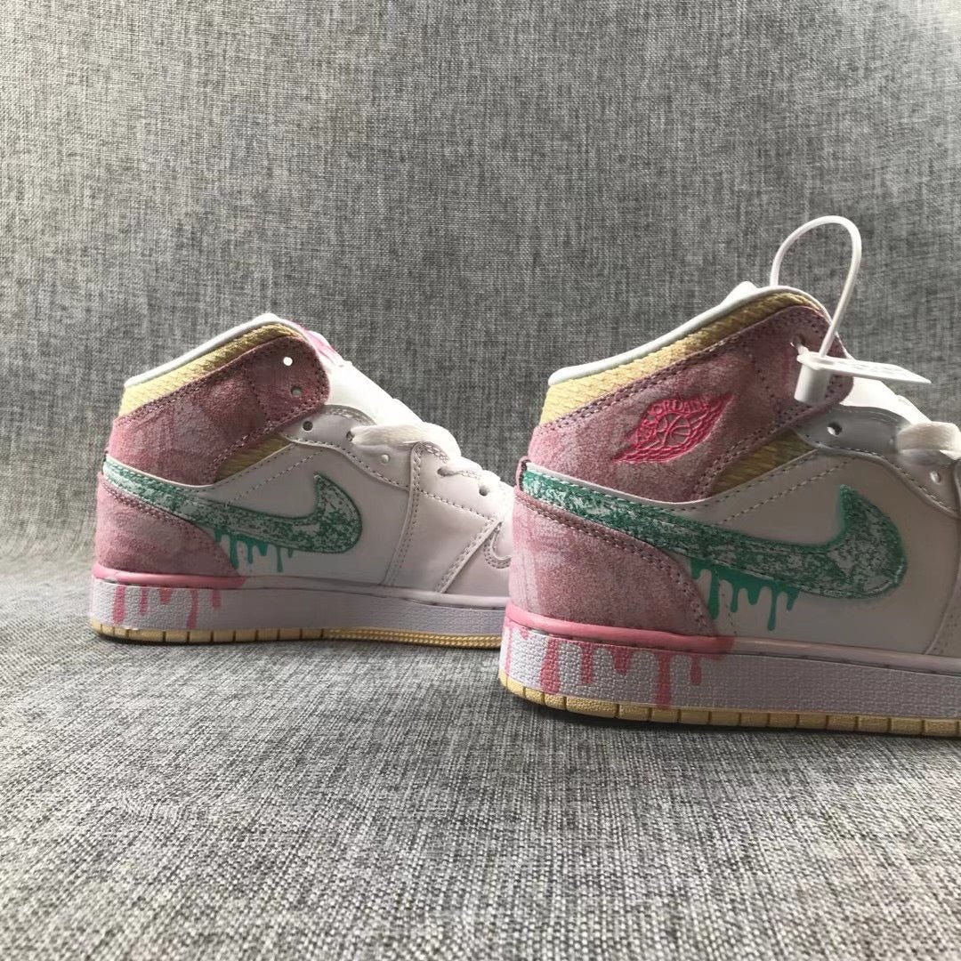 JORDAN 1 MID x PAINT DRIP - Image 6