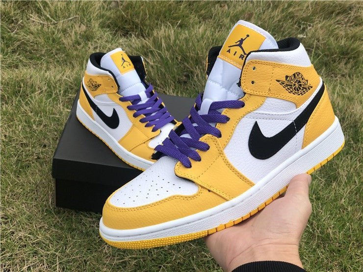 JORDAN 1 MID x SE LAKERS - Image 5