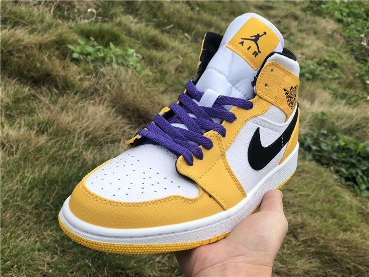 JORDAN 1 MID x SE LAKERS - Image 3