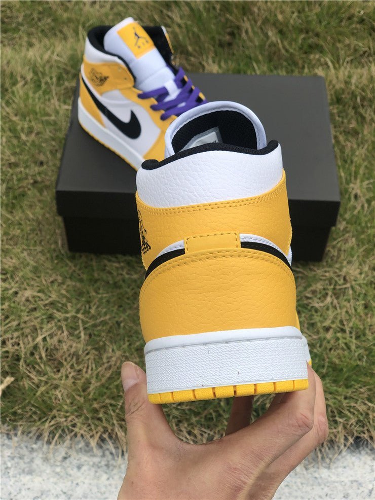 JORDAN 1 MID x SE LAKERS - Image 7