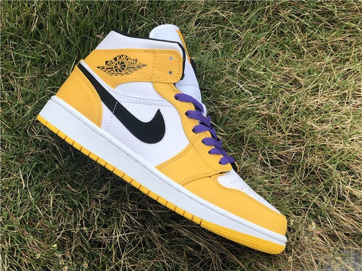 JORDAN 1 MID x SE LAKERS - Image 6