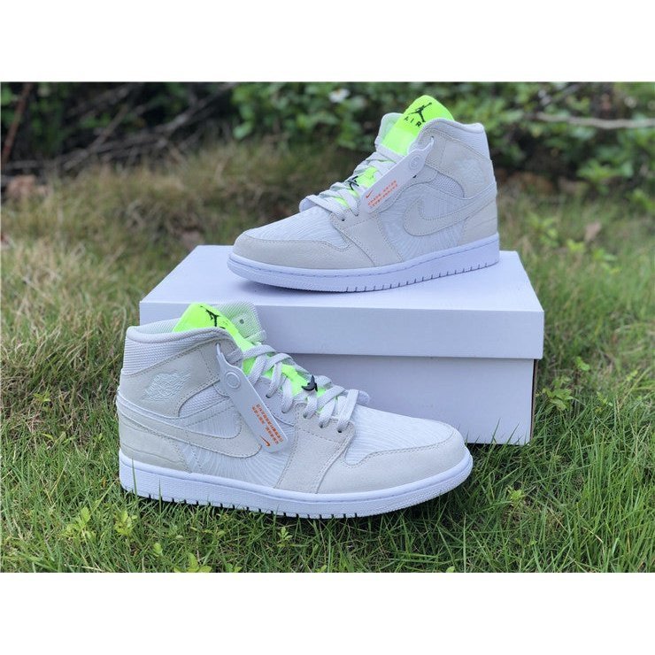 JORDAN 1 MID x VAST GREY GHOST GREEN - Image 8