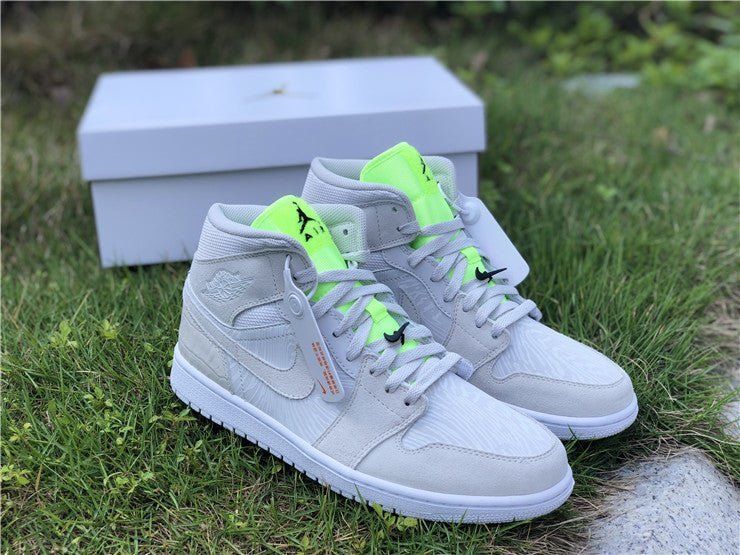 JORDAN 1 MID x VAST GREY GHOST GREEN - Image 7