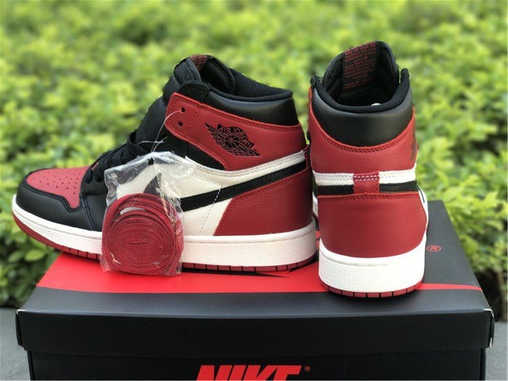 JORDAN 1 RETRO HIGH x BRED TOE - Image 7