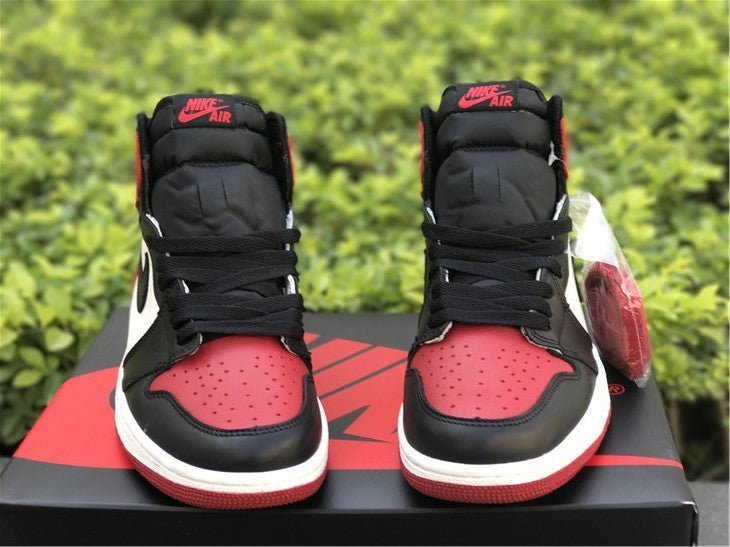 JORDAN 1 RETRO HIGH x BRED TOE - Image 9