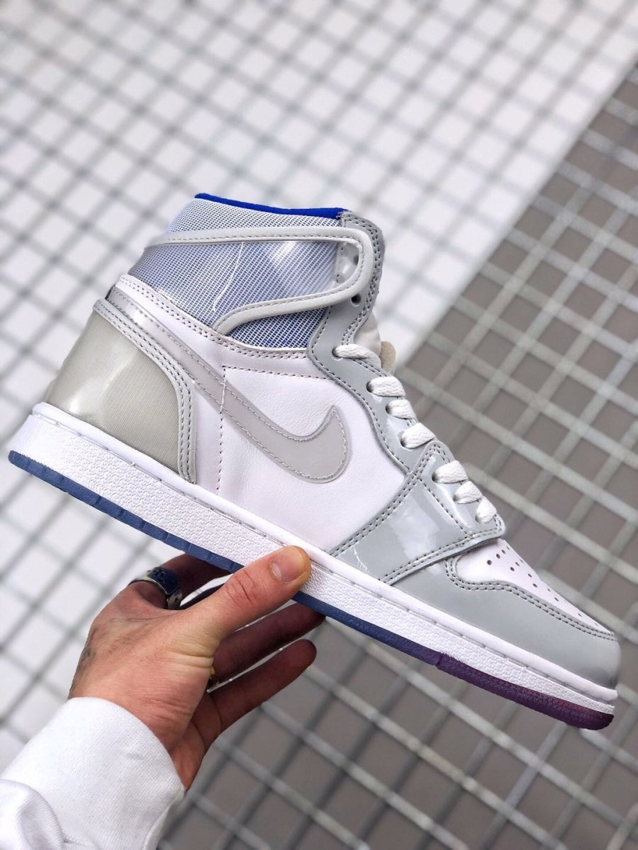 JORDAN 1 RETRO HIGH x ZOOM WHITE RACER BLUE - Image 4