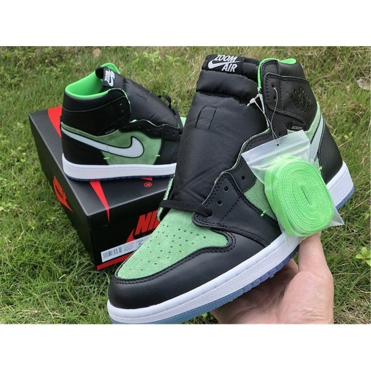 JORDAN 1 RETRO HIGH x ZOOM ZEN GREEN - Image 4