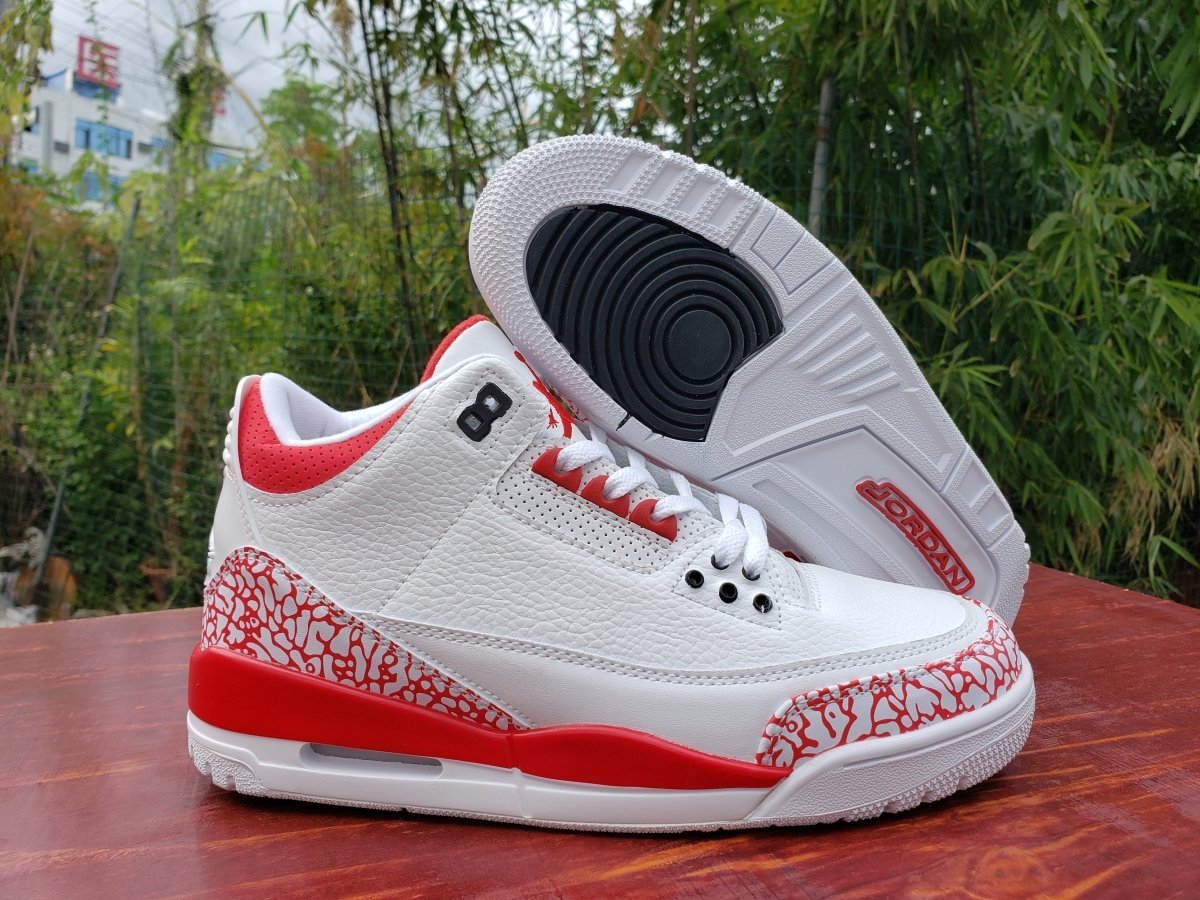 JORDAN 3 RETRO x TOKYO FIRE RED - Image 6