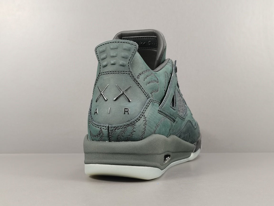 JORDAN 4 x KAWS BLACK OLIVE - Image 9