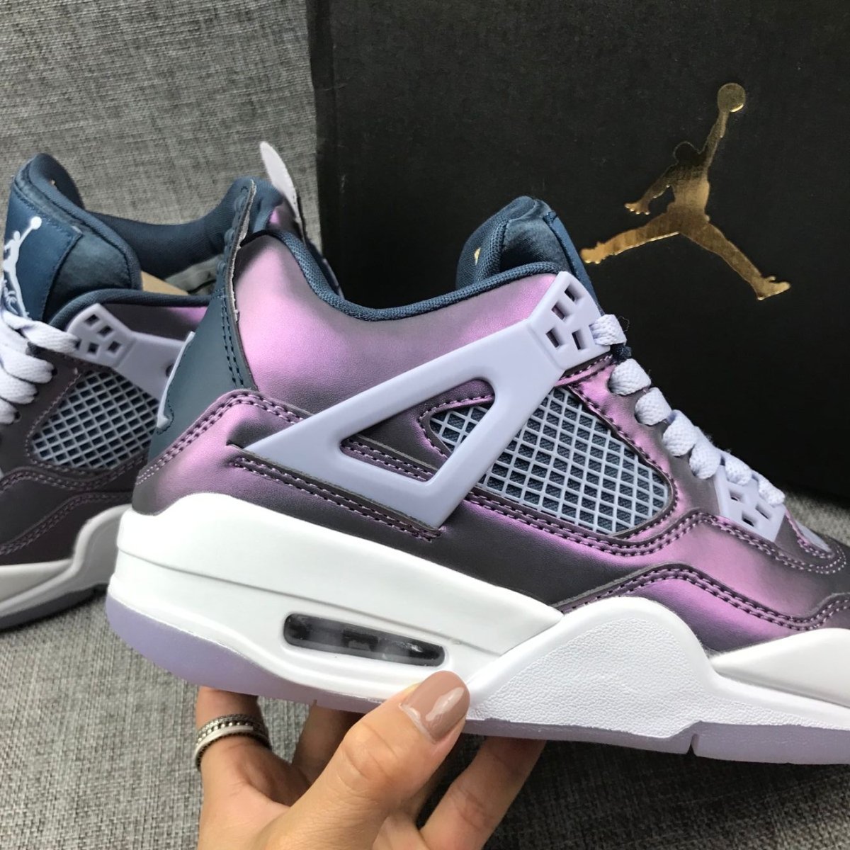 JORDAN 4 x MONSOON BLUE - Image 11