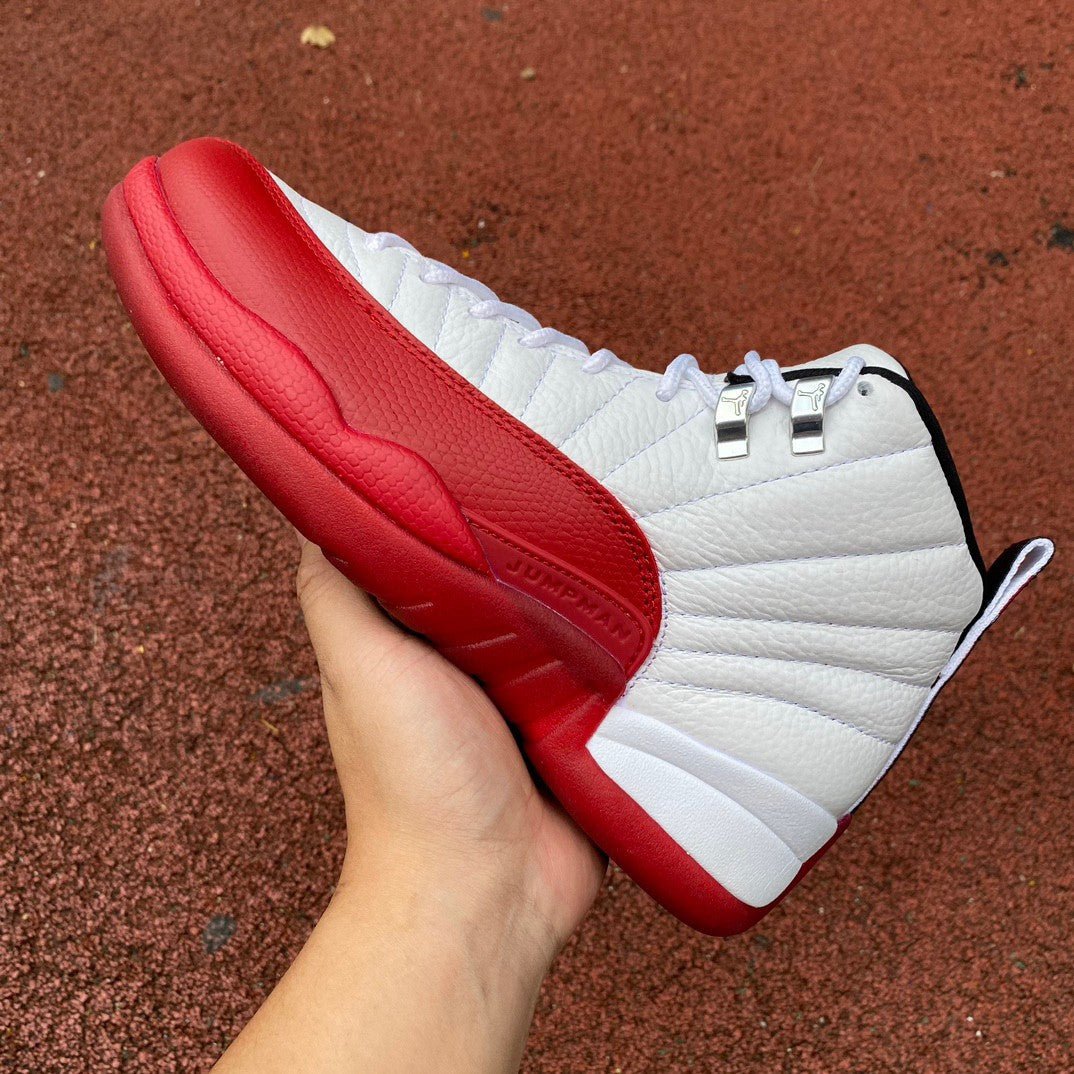 Jordan 12 Retro 'White/Varsity Red' - Image 4