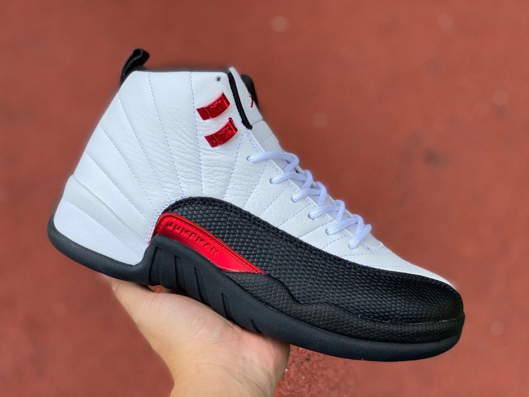 Jordan 12 Retro 'White/Black/Red' - Image 3